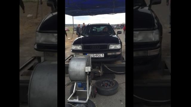Audi 80 2.6 V6 hamownia смотреть онлайн