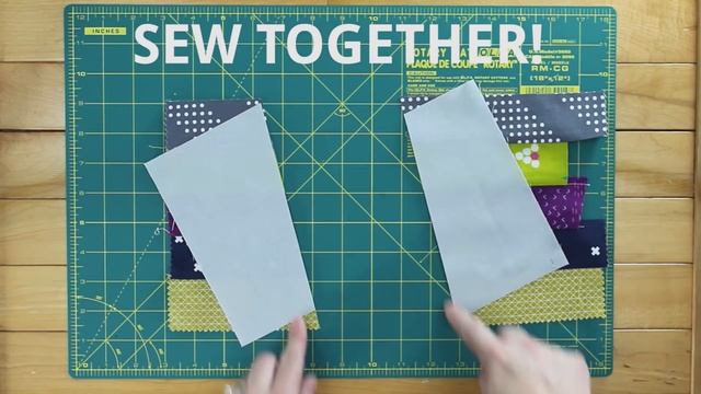 How to make a Scrappy Zig Zag Block - Modern Quilting Tutorials смотреть онлайн