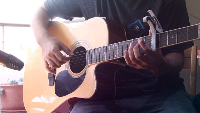 Kimi no Na wa - Kataware Doki (Fingerstyle Guitar Cover) смотреть онлайн