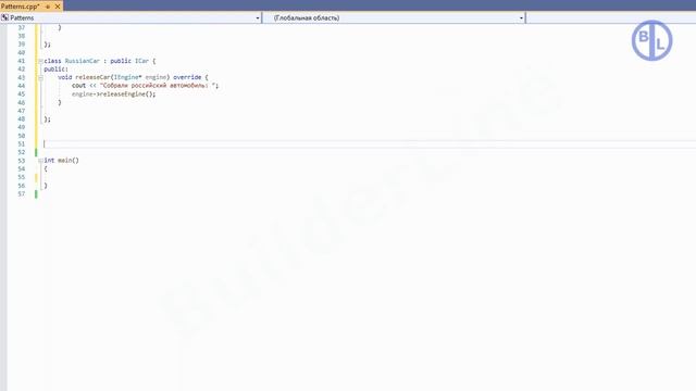 C++. Паттерн проектирования программ "Абстрактная фабрика (Abstract Factory)". смотреть онлайн