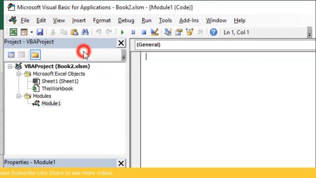 #13- Open and Exit Full screen in Excel VBA code | Learn Excel VBA code | MsOffice Learning смотреть онлайн