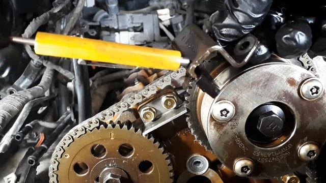 3.8 Kia / Hyundai timing chain cam lock смотреть онлайн