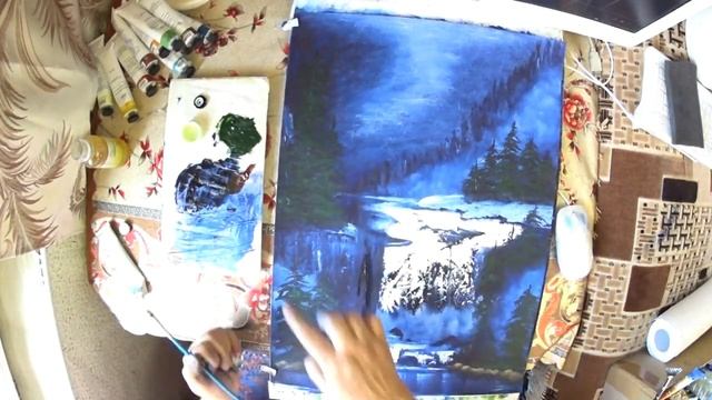 НОЧЬ в пейзаже7" Лепотаааа...(ускоренно) смотреть онлайн