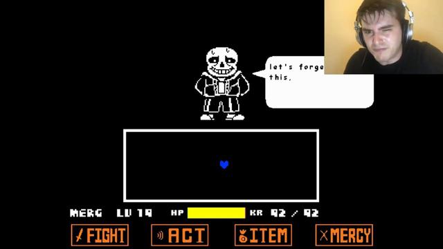 True Sans Undertale No Hit - Sweaty Speedrunner Meme смотреть онлайн