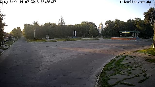 Онлайн камера Міський Парк м. Гадяч смотреть онлайн