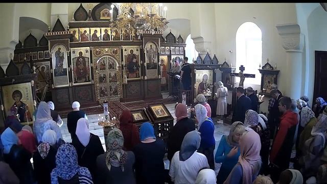 18.09.22 Неделя 14-я по Пятидесятнице. Перенесение мощей святых блгвв. кн. Петра и Февронии. смотреть онлайн
