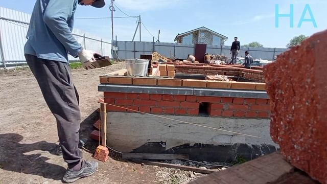 Стройка коттедж узловая 16 05 2021как кладется облицовка смотреть онлайн