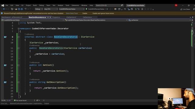 intro to Decorator design pattern| When to use Decorator design pattern | Csharp | dotnet смотреть онлайн
