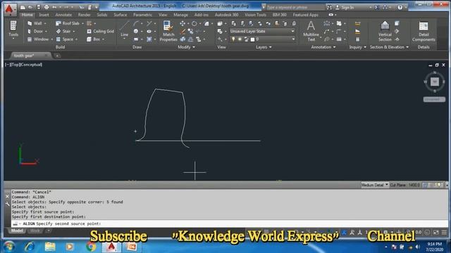 Making of Gear 3d in AutoCAD Complete Training with Rack and Pinion Best for Mechanical Engineers смотреть онлайн