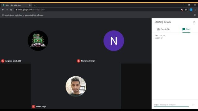 Google meet automation using Python смотреть онлайн
