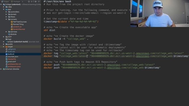 Deploying Scala Play To AWS ECS with Docker смотреть онлайн