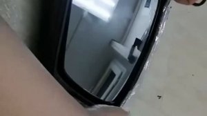 Как снять накладки зеркал Гранта.