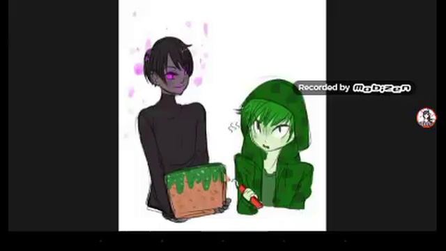 Minecraft Enderman x creeper смотреть онлайн