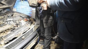 Плохо греет печка. Замена термостата Toyota corolla 4E-FE