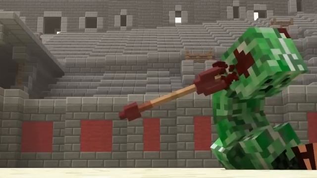 Анимация Minecraft#1(Арена гладиаторов)