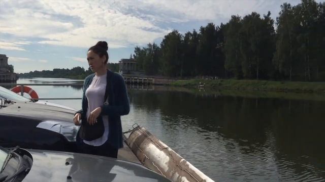 VLOG Санкт-Петербург #1 Едем в Питер на машине с тремя детьми!!! ПАРОМ через канал ROADMOVIE смотреть онлайн