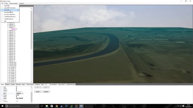 Race Track Builder to Assetto Corsa Track Mods - How to make a track, and drive it. смотреть онлайн