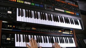 Roland Jupiter 8 vs Roland Juno 60  Strings Battle!!!