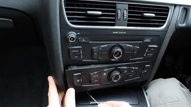 How to remove the Climate Control panel in an Audi A4 B8 смотреть онлайн