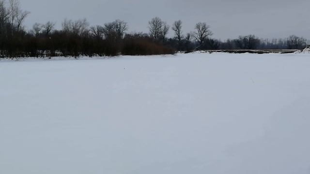 Голавль зимой, пробую поймать. смотреть онлайн