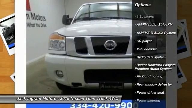 2015 Nissan Titan Montgomery AL 30124A смотреть онлайн