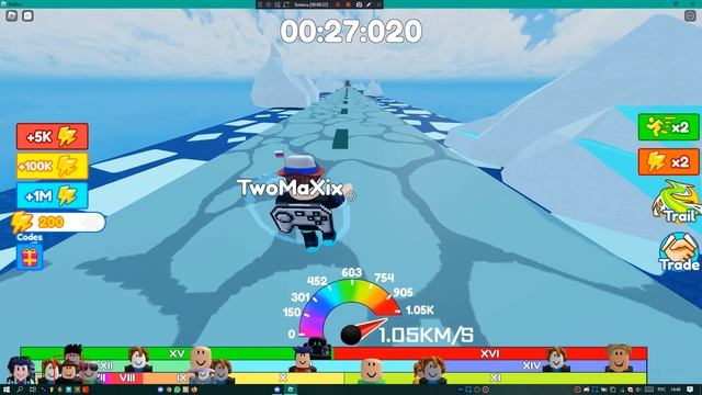 Speed Race clicker №1 | Roblox смотреть онлайн