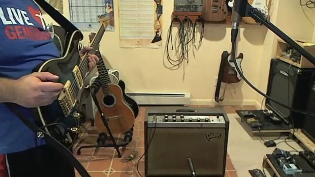 1960's Gibson GA-25RVT Tube amp demo смотреть онлайн
