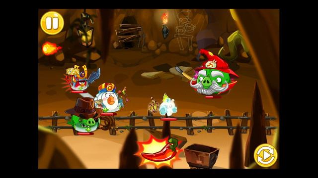 Angry Birds Epic: Nail Final Boss Cave 5, No Cheat No Hack No Help, Burning Plain 10 walkthrough смотреть онлайн