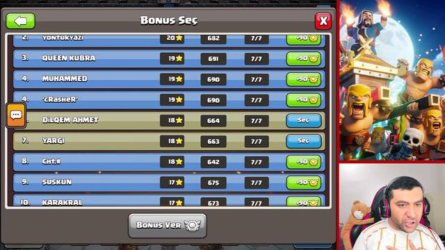 3 KLANIMIZINDA LİG SONUÇLARI VE BONUS DAĞITIMLARI (Clash Of Clans) смотреть онлайн