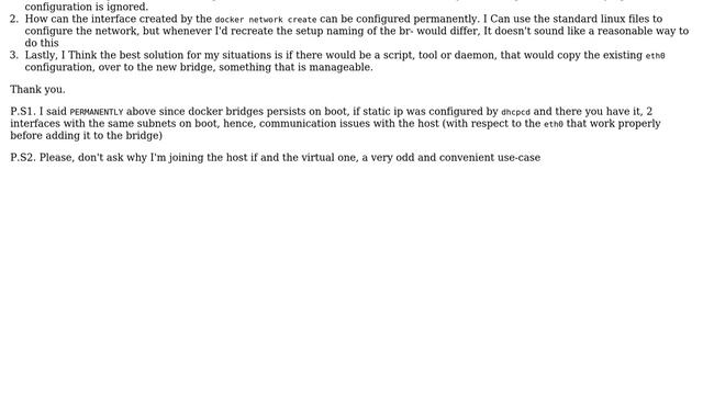 DevOps & SysAdmins: Proper way to configuring docker network bridge on the host side смотреть онлайн