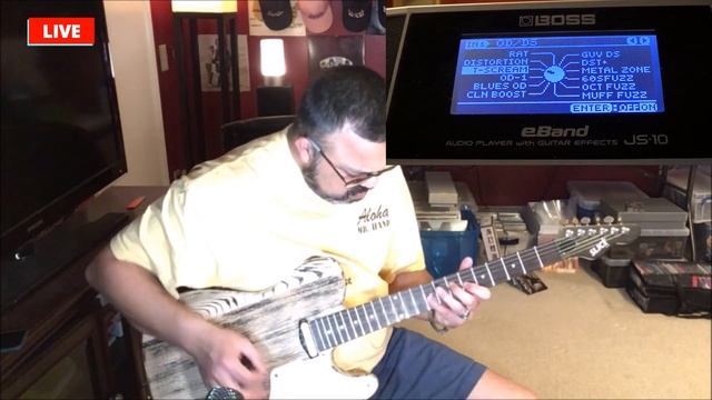 Boss eBand JS-10 ⚡ John Mayer Guitar Tone ⚡ Blues Rock ⚡ 80's Glam смотреть онлайн