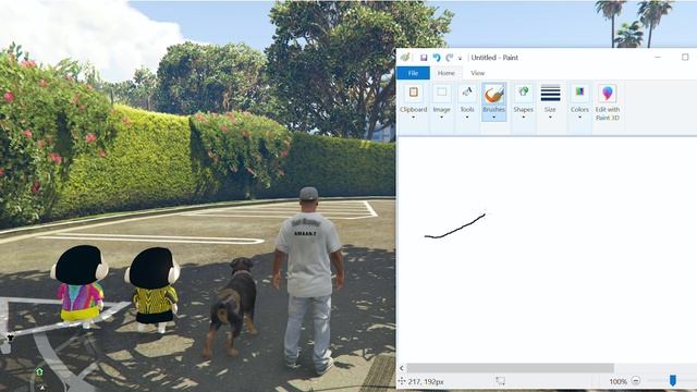 GTA 5 But Whatever SHINCHAN and FRANKLIN Draw Comes To LIFE! | Everything Draw Turns Real смотреть онлайн
