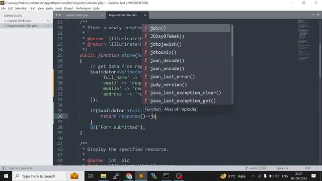Laravel Lession #6 | Server Side Validation with Ajax| Ultimate Guide & Tips 2023 for Web Developer смотреть онлайн