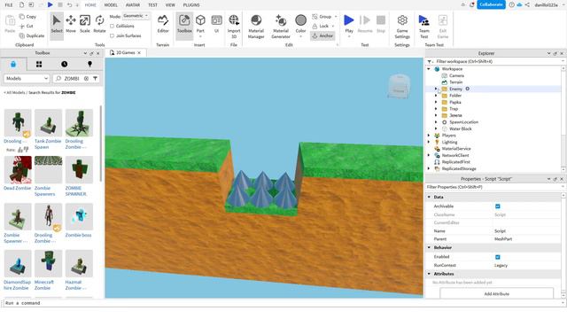 Создания мобов для 2D игры в Roblox Studio #5 смотреть онлайн