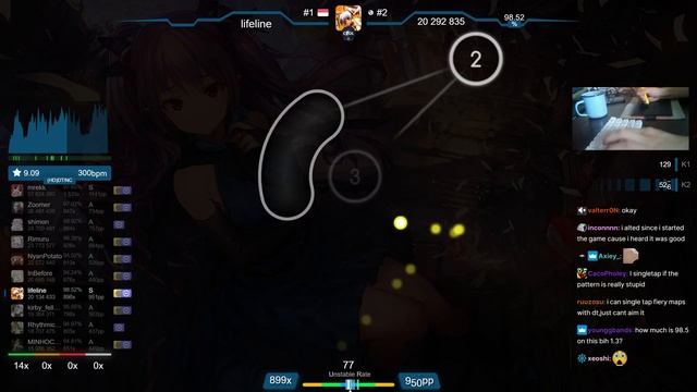 ? 9.6⭐lifeline | Foreground Eclipse - From Under Cover [Akitoshi's] +HDDT 98.02% (#1 1166pp FC) osu смотреть онлайн
