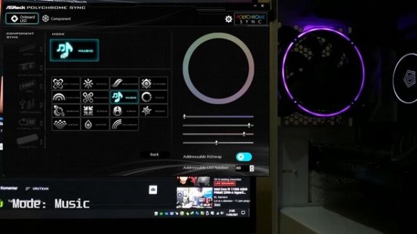 Zalman Z Spectrum ZM-RFD120A ARGB Fan | ASRock Polychrome Sync | Minimalistic & Fully Controllable!