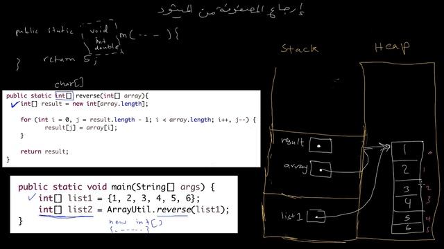 ارجاع مصفوفة من ميثود - returning an array from a method смотреть онлайн