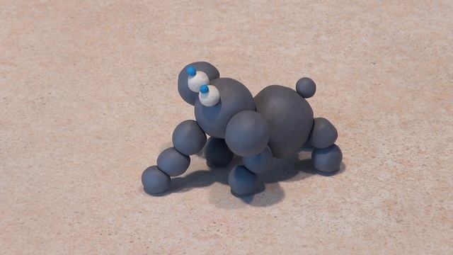 Уроки лепки из пластилина. Слон из пластилина. смотреть онлайн