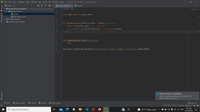 Python how to write read csv files | Python | Csv | Bangla смотреть онлайн