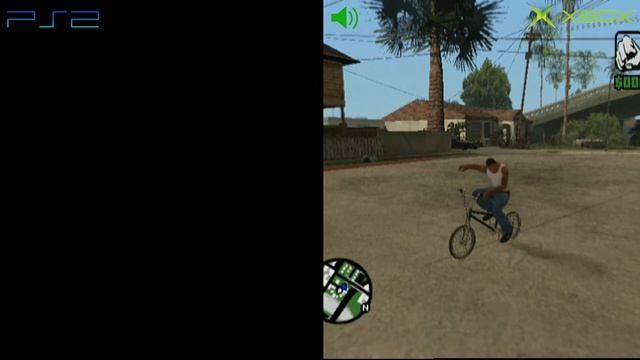 Grand Theft Auto San Andreas PS2 vs Xbox - Side by Side Comparison смотреть онлайн