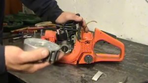 Разборка   сборка бензопилы HUSQVARNA 137