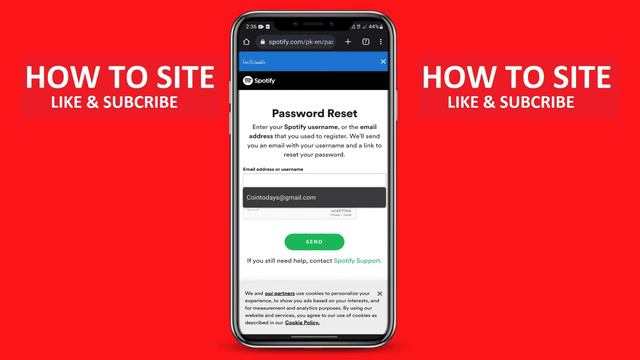 How To Change Spotify Password On (Android/ios) 2022 смотреть онлайн