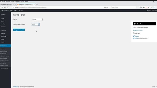Wordpress Game Database Plugin preview (Still developing) смотреть онлайн