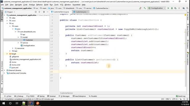 #6 Spring Boot Tutorial - Adding a Service Layer смотреть онлайн