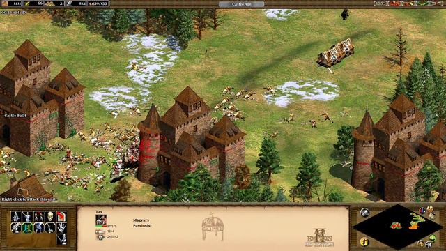 Age Of Empires 2 HD Battles of the Forgotten (Honfoglalás, 895) (Part 1) смотреть онлайн