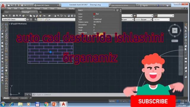 auto cad dasturida ishlashni õrganamiz смотреть онлайн