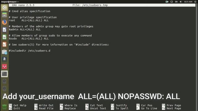 How to execute all sudo commands without password смотреть онлайн