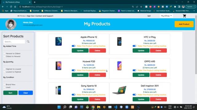 Designing a responsive seller's store page - eShop Web Application - Web Programming 1 смотреть онлайн