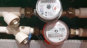 Счётчик воды перестал крутиться, дёргается.Решение