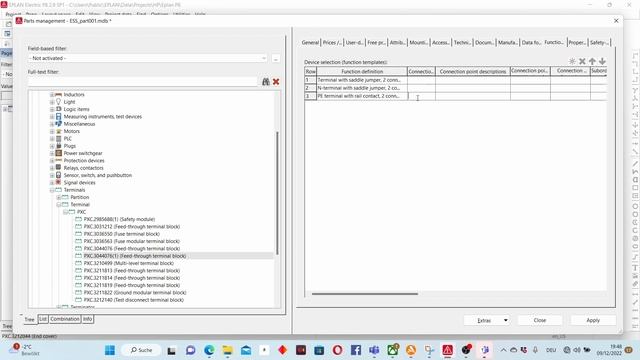 Eplan electric P8 tutorial: Part 18: Terminal part create смотреть онлайн